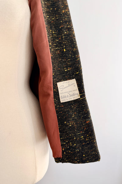 Vintage 1950s Speckled Blazer Jacket