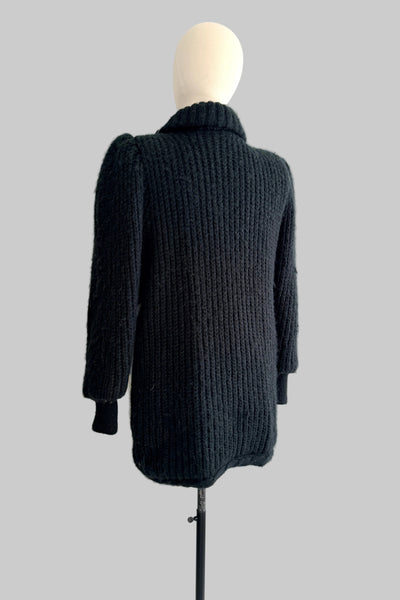 Vintage Chunky Sweater Jacket