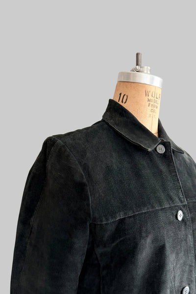 Vintage 1990s Suede Leather Jacket