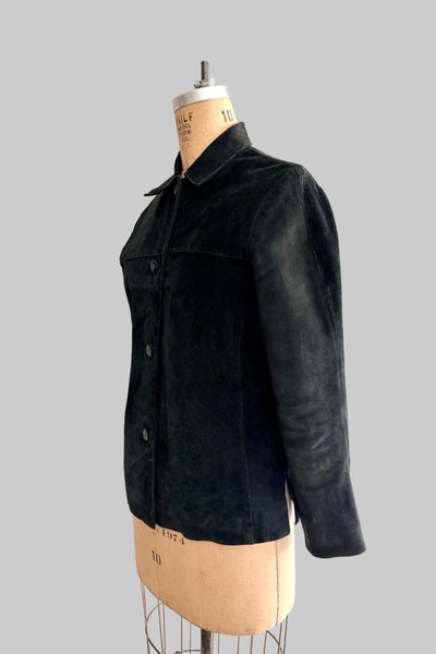 Vintage 1990s Suede Leather Jacket