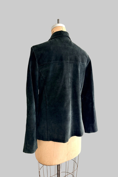 Vintage 1990s Suede Leather Jacket