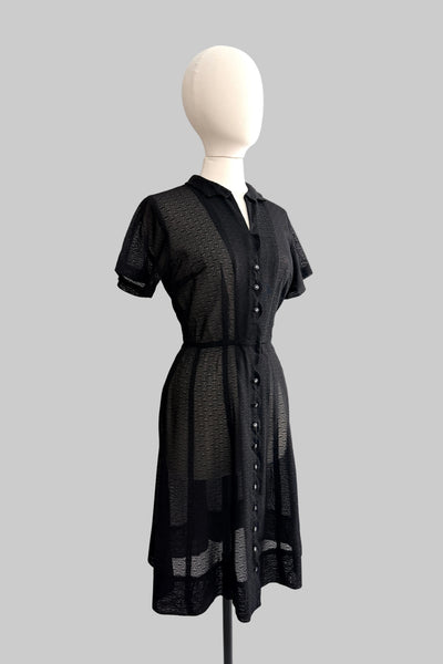 Vintage 1950s Sheer Dress