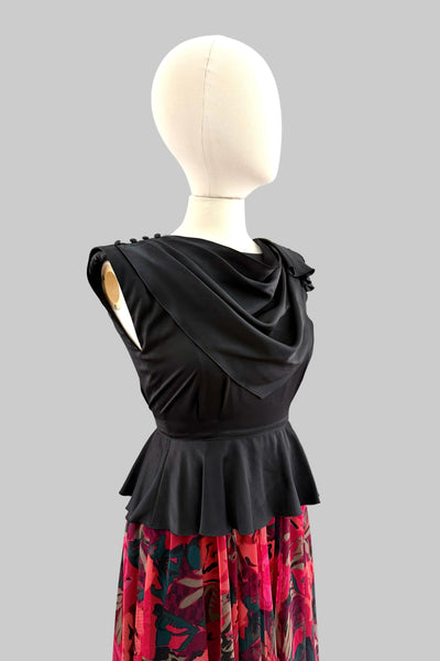 Noir Rose Dress
