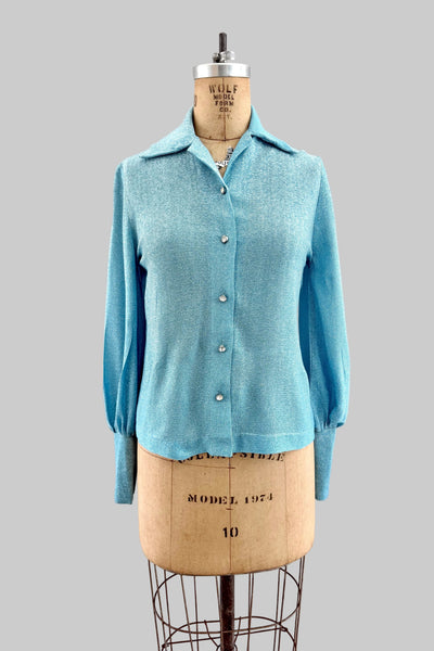 Vintage 1950s Lurex Top