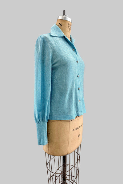 Vintage 1950s Lurex Top