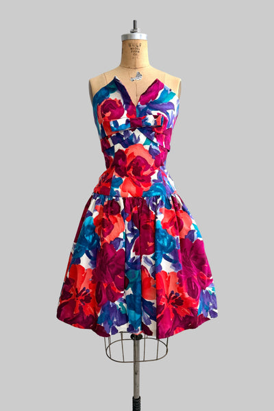 Vintage Patty O'Neil Strapless Dress