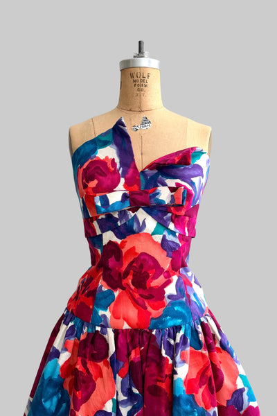Vintage Patty O'Neil Strapless Dress