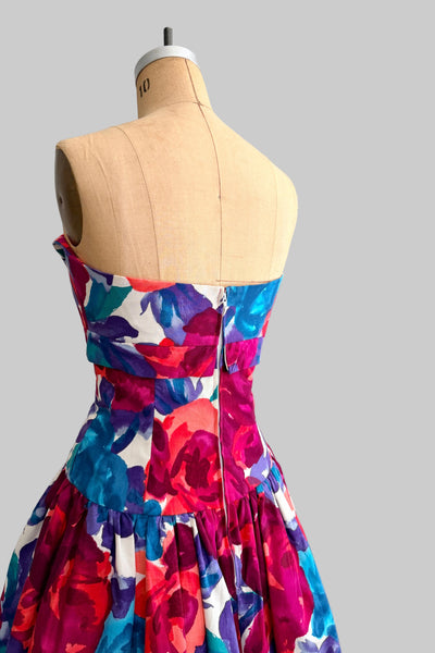Vintage Patty O'Neil Strapless Dress