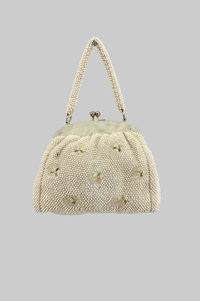 Vintage 1960s Beaded Purse