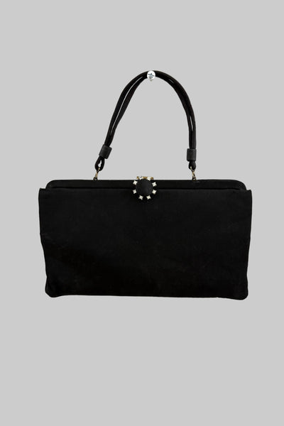 Vintage 50s Black Purse