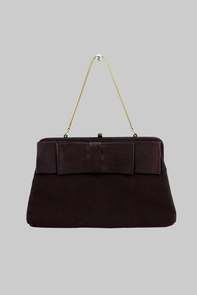 Vintage 50s Brown Purse