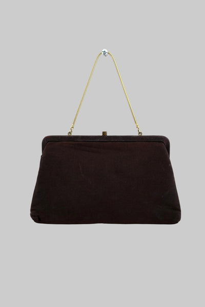 Vintage 50s Brown Purse