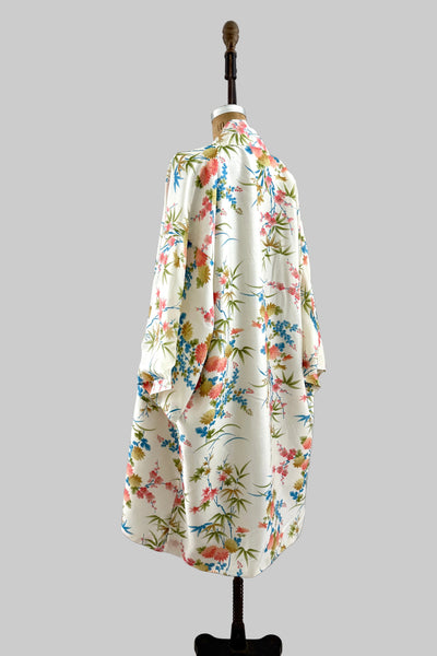 1950s Silk Kimono Robe