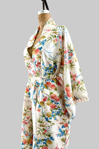 1950s Silk Kimono Robe