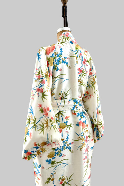1950s Silk Kimono Robe