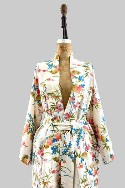 1950s Silk Kimono Robe