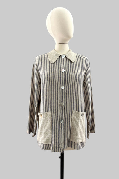 Minimalist Stripe Blouse