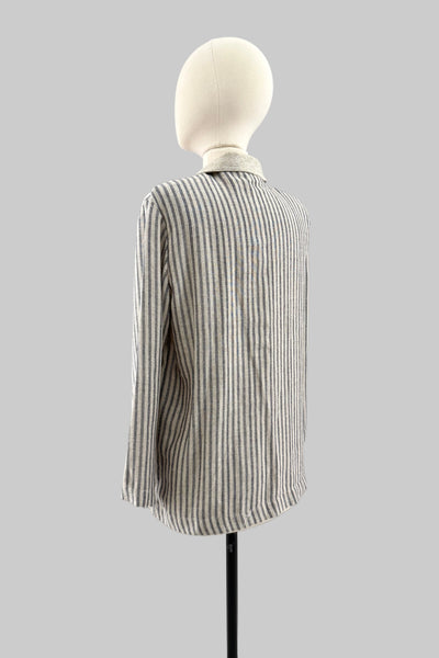 Minimalist Stripe Blouse