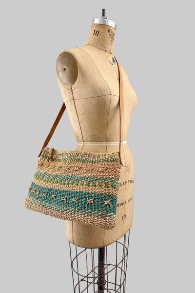 Vintage Woven Sisal Bag
