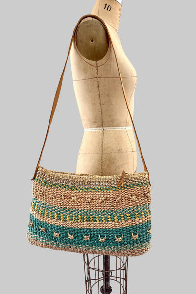 Vintage Woven Sisal Bag