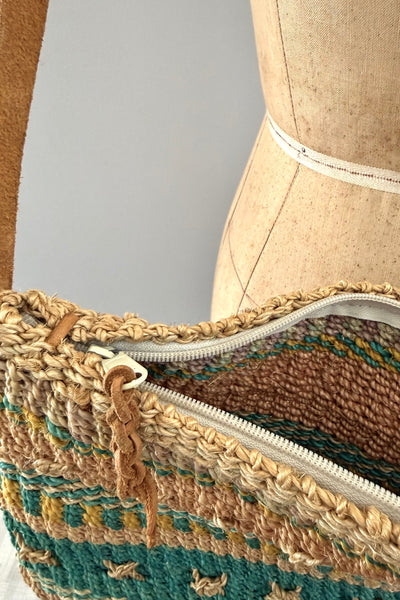 Vintage Woven Sisal Bag