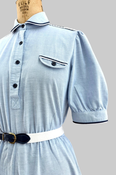 Vintage 90s Shirtwaist Dress