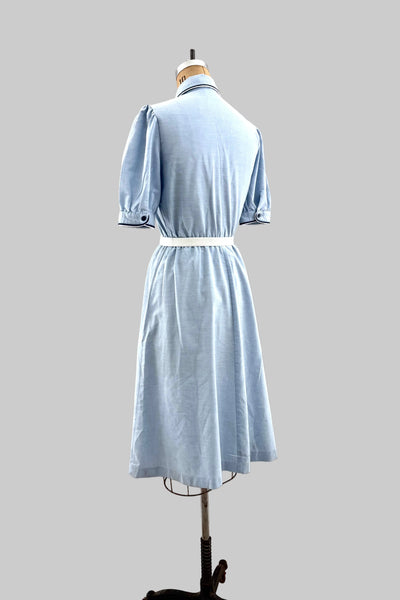 Vintage 90s Shirtwaist Dress