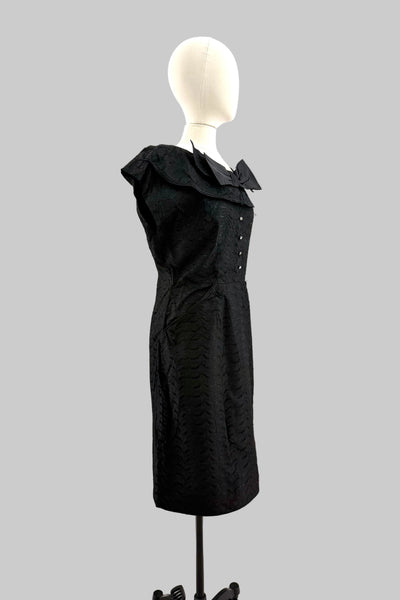 Vintage 1950s Taffeta Dress