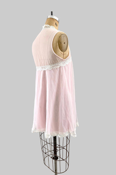 60s Embroidered Nightgown