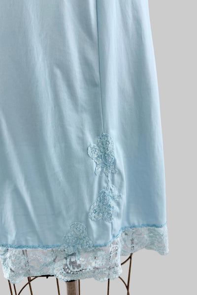 60s Blue Slip Van Raalte