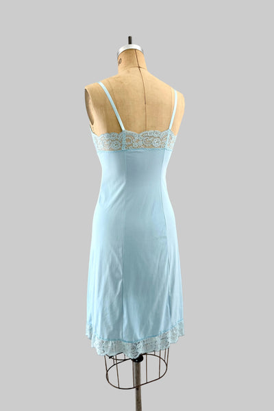 60s Blue Slip Van Raalte