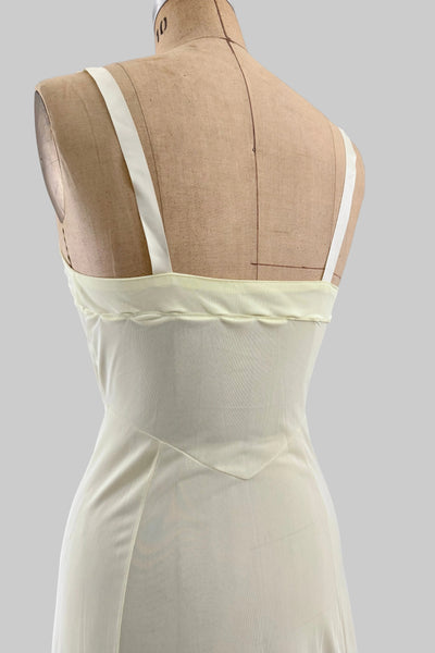 60s Charmode Yellow Slip Dress
