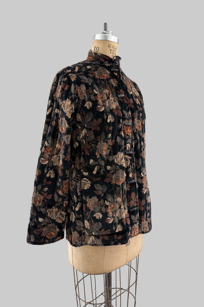 Vintage 70s Vertical Quilted Jacket