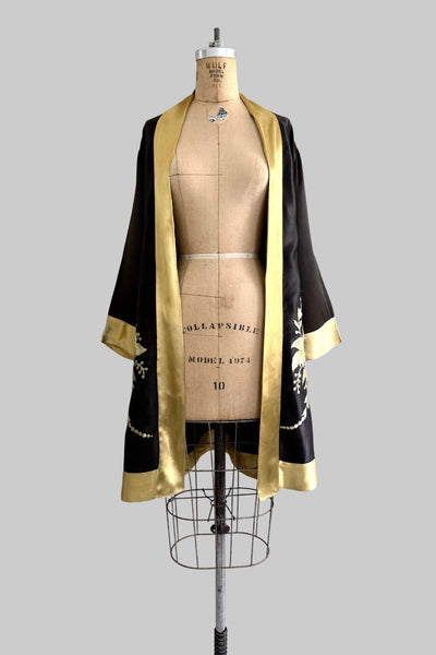 1920s Silk Robe Kimono