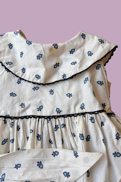 1950s Baby Printed Dress