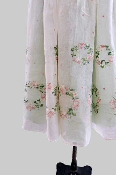 SPRING CLEANING - 1950s Organza Dress