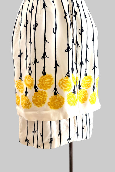 SPRING CLEANING - 1960s Dress