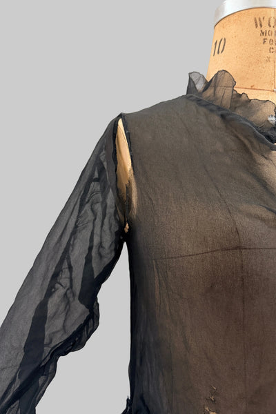 SPRING CLEANING - 1920s Sheer Dress