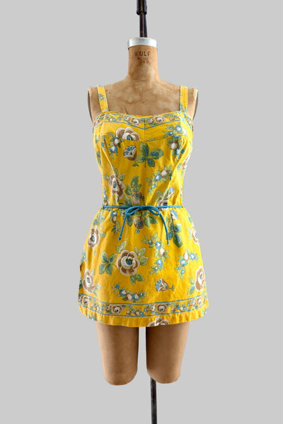 Vintage 50s Cole of California Playsuit