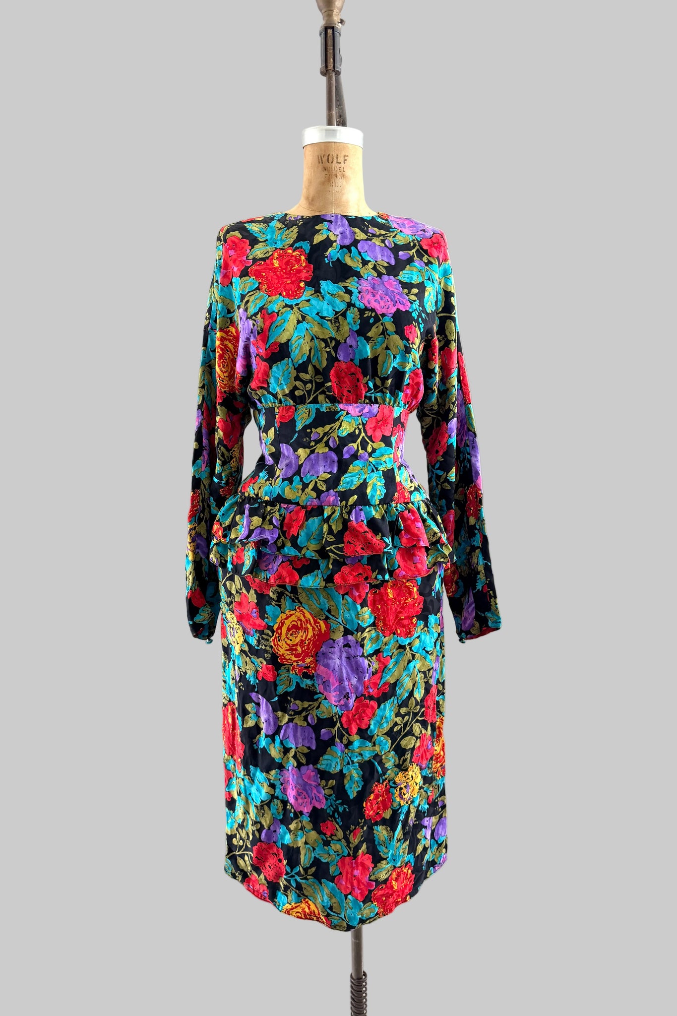 Vintage Maggy London Silk Dress