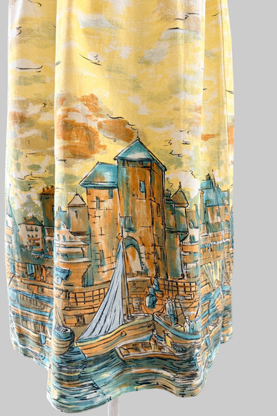 1950s Novelty Print Skirt
