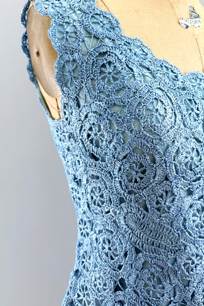 1950s Paoli of Firenze Raffia Dress