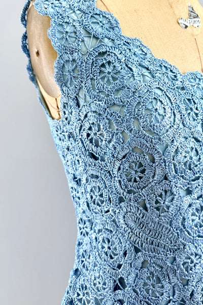 1950s Paoli of Firenze Raffia Dress