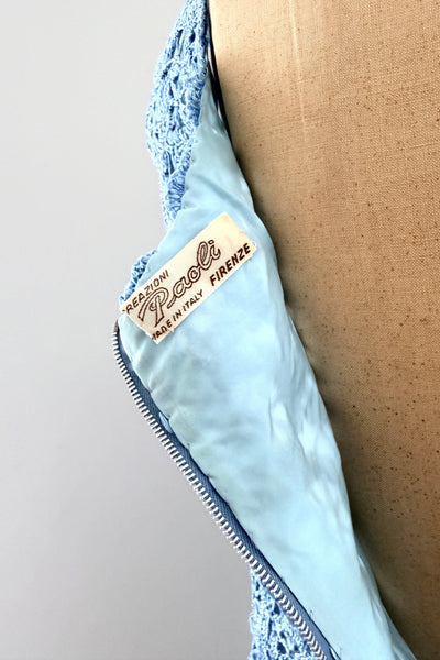 1950s Paoli of Firenze Raffia Dress