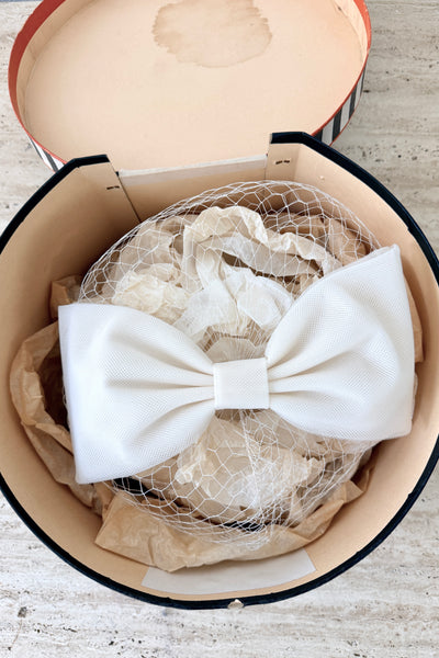 1950s Bow Hat w/ Box