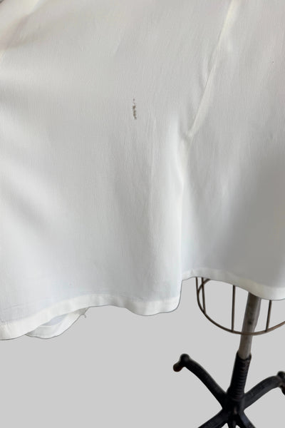 Vintage 940s White Dress