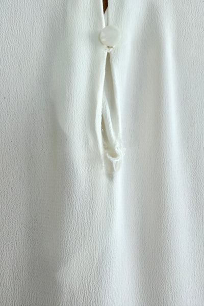 Vintage 940s White Dress