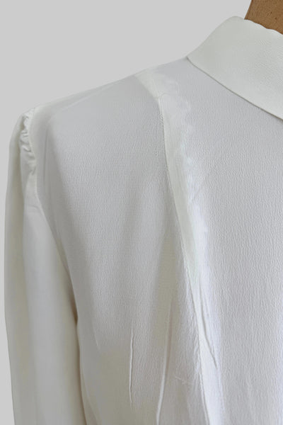 Vintage 940s White Dress