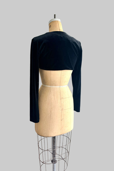 Vintage 90s Velvet Shrug