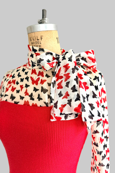Y2K Butterfly Top